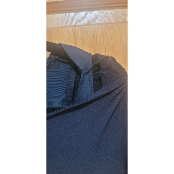 Asymmetrical Blouse with Built-In Tummy Control Lining - Picture 5 of 7